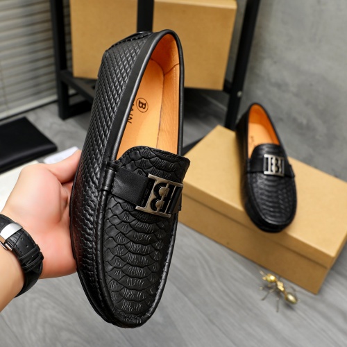 Replica Balmain Leather Shoes For Men #1255928 $68.00 USD for Wholesale