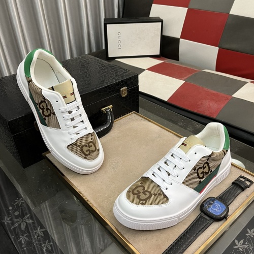 Replica Gucci Casual Shoes For Men #1255937 $72.00 USD for Wholesale