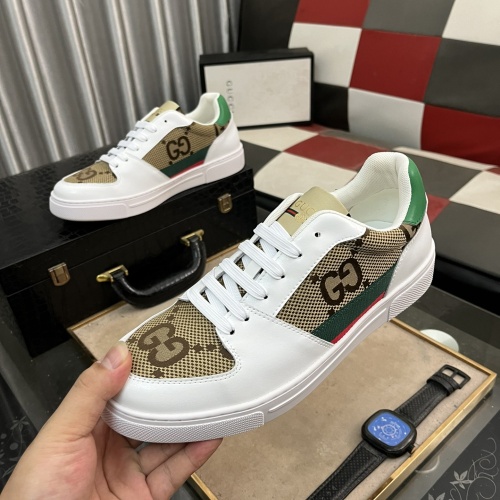 Replica Gucci Casual Shoes For Men #1255937 $72.00 USD for Wholesale