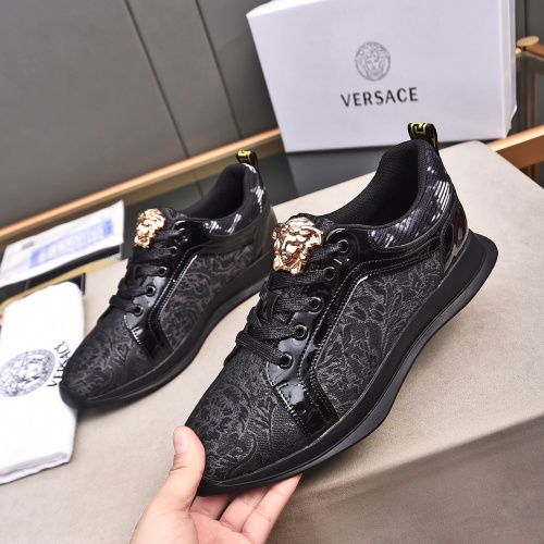 Versace Casual Shoes For Men #1255958 $76.00 USD, Wholesale Replica Versace Casual Shoes