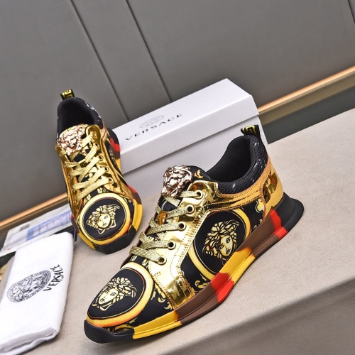 Replica Versace Casual Shoes For Men #1255960 $76.00 USD for Wholesale