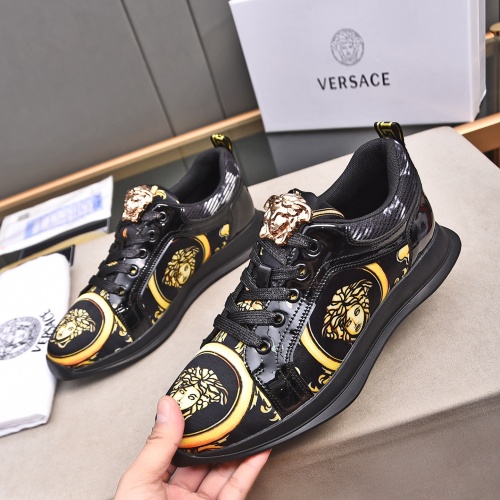 Versace Casual Shoes For Men #1255962 $76.00 USD, Wholesale Replica Versace Casual Shoes