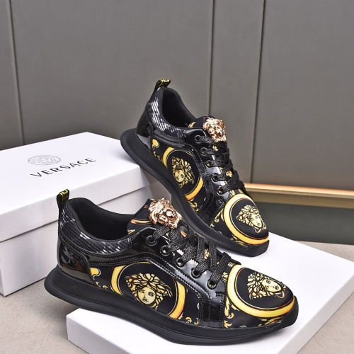 Replica Versace Casual Shoes For Men #1255962 $76.00 USD for Wholesale