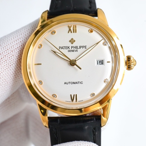 Replica Patek Philippe AAA Quality Watches For Men #1255977 $393.39 USD for Wholesale