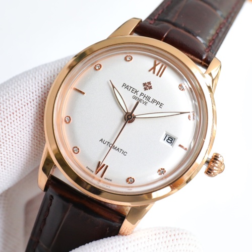 Replica Patek Philippe AAA Quality Watches For Men #1255979 $393.39 USD for Wholesale