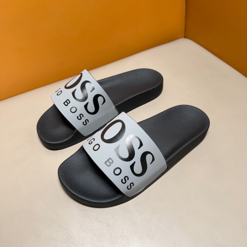 Boss Slippers For Men #1255985 $42.00 USD, Wholesale Replica Boss Slippers