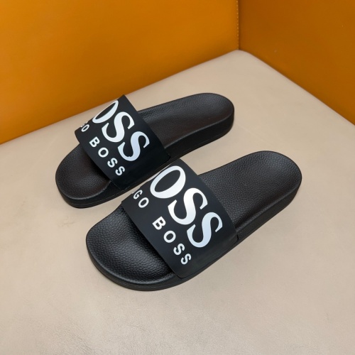 Boss Slippers For Men #1255996 $42.00 USD, Wholesale Replica Boss Slippers