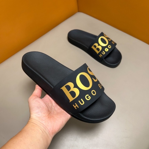 Replica Boss Slippers For Men #1255998 $42.00 USD for Wholesale