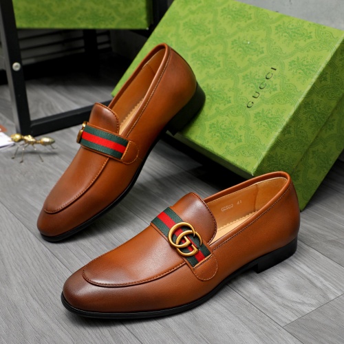 Gucci Oxfords Shoes For Men #1256006 $68.00 USD, Wholesale Replica Gucci Oxfords Shoes