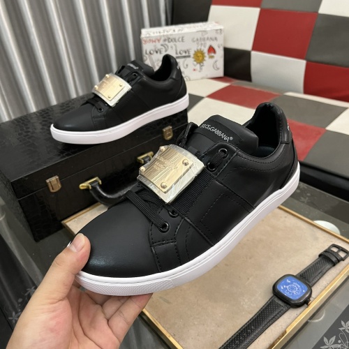 Replica Dolce & Gabbana D&G Casual Shoes For Men #1256032 $80.00 USD for Wholesale