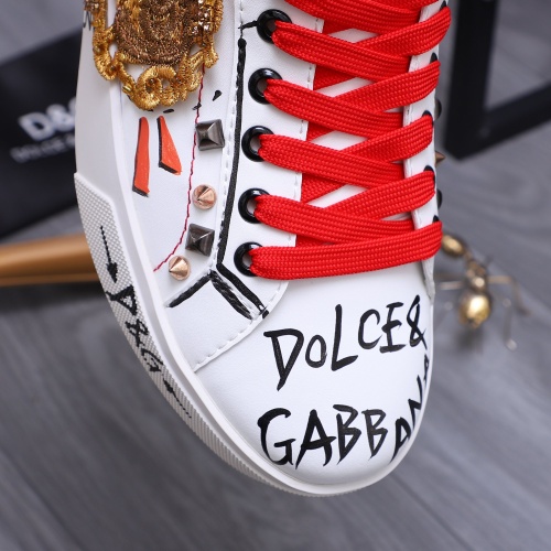 Replica Dolce & Gabbana D&G Casual Shoes For Women #1256044 $92.00 USD for Wholesale