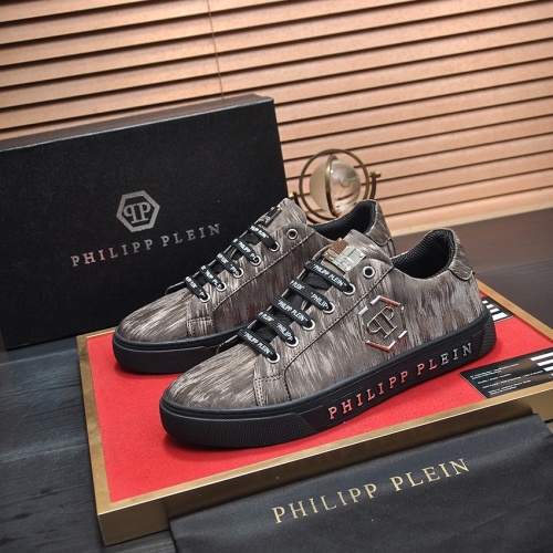 Philipp Plein PP Casual Shoes For Men #1256230 $80.00 USD, Wholesale Replica Philipp Plein PP Casual Shoes