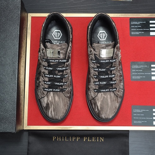 Replica Philipp Plein PP Casual Shoes For Men #1256230 $80.00 USD for Wholesale