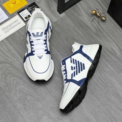 Replica Armani Casual Shoes For Men #1256234 $98.00 USD for Wholesale