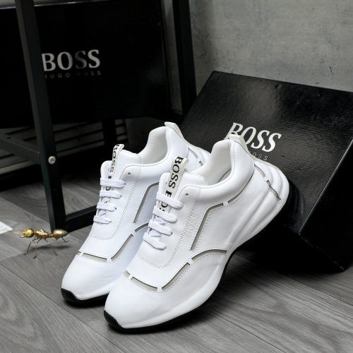 Replica Boss Casual Shoes For Men #1256239 $98.00 USD for Wholesale