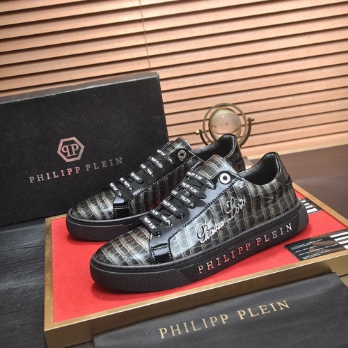 Philipp Plein PP Casual Shoes For Men #1256309 $80.00 USD, Wholesale Replica Philipp Plein PP Casual Shoes