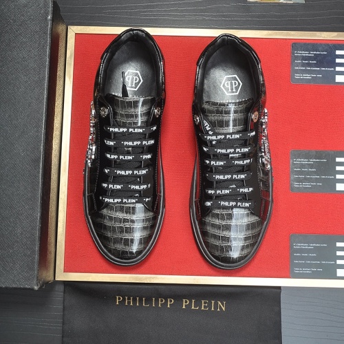 Replica Philipp Plein PP Casual Shoes For Men #1256309 $80.00 USD for Wholesale