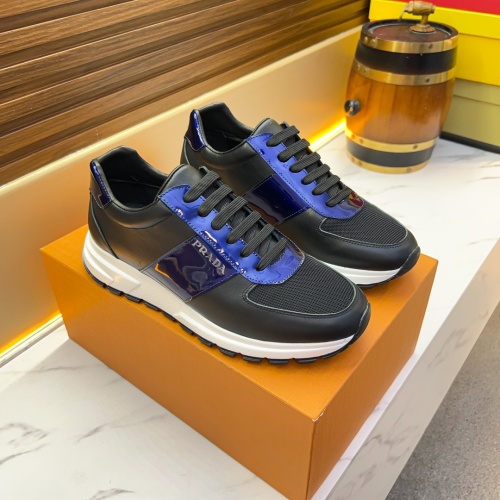 Replica Prada Casual Shoes For Men #1256328 $82.00 USD for Wholesale