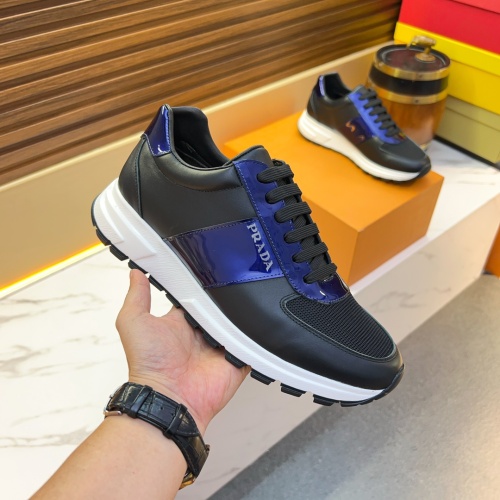 Replica Prada Casual Shoes For Men #1256328 $82.00 USD for Wholesale