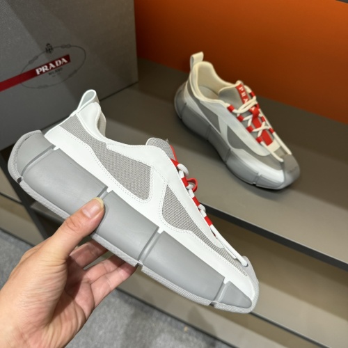 Replica Prada Casual Shoes For Men #1256336 $80.00 USD for Wholesale