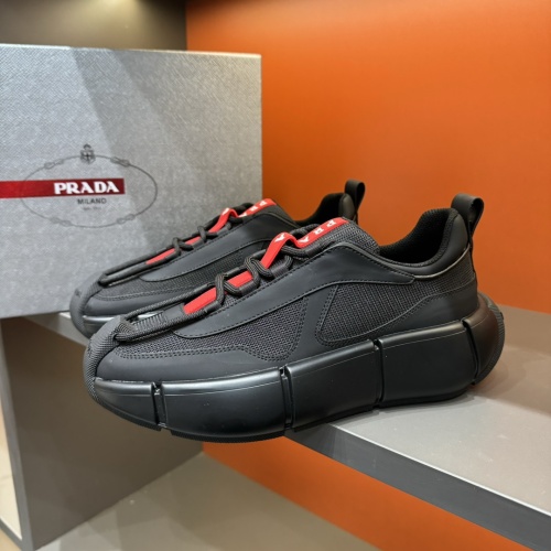 Prada Casual Shoes For Men #1256337 $80.00 USD, Wholesale Replica Prada Casual Shoes