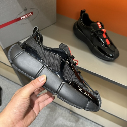 Replica Prada Casual Shoes For Men #1256339 $80.00 USD for Wholesale