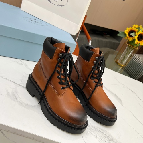 Prada Boots For Women #1256349 $112.00 USD, Wholesale Replica Prada Boots