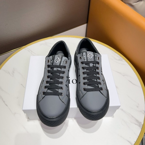 Replica Christian Dior Casual Shoes For Men #1256354 $76.00 USD for Wholesale