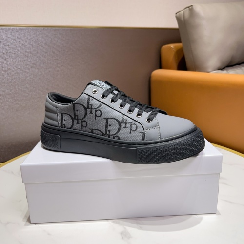 Replica Christian Dior Casual Shoes For Men #1256354 $76.00 USD for Wholesale