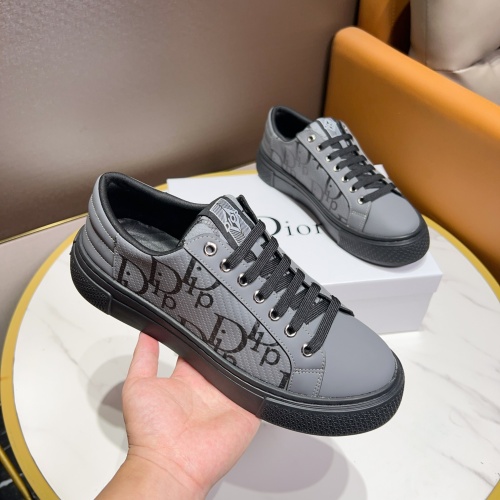 Replica Christian Dior Casual Shoes For Men #1256354 $76.00 USD for Wholesale