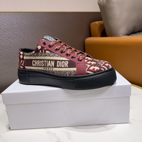 Replica Christian Dior Casual Shoes For Men #1256358 $76.00 USD for Wholesale