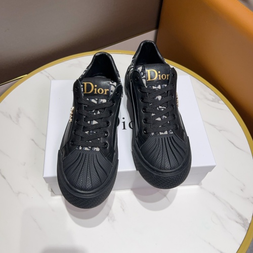 Replica Christian Dior Casual Shoes For Men #1256360 $76.00 USD for Wholesale