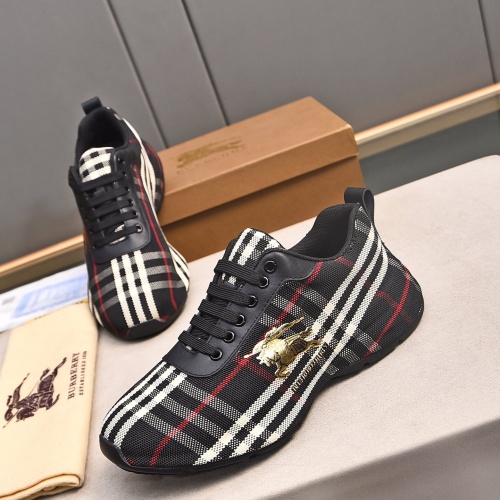 Replica Burberry Casual Shoes For Men #1256371 $100.00 USD for Wholesale