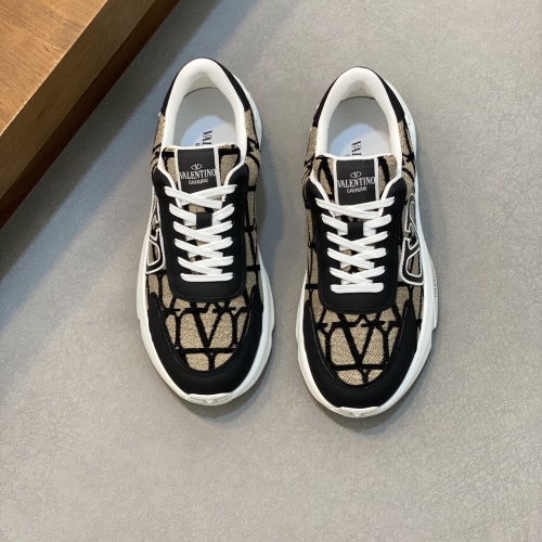 Replica Valentino Casual Shoes For Men #1256386 $135.00 USD for Wholesale