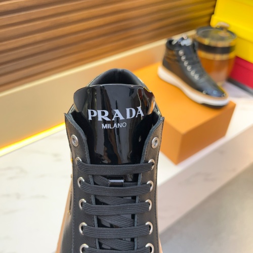 Replica Prada High Top Shoes For Men #1256411 $80.00 USD for Wholesale