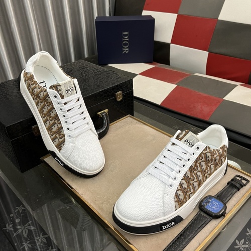 Replica Christian Dior Casual Shoes For Men #1256412 $76.00 USD for Wholesale