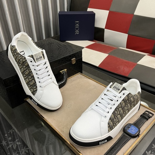 Replica Christian Dior Casual Shoes For Men #1256413 $76.00 USD for Wholesale