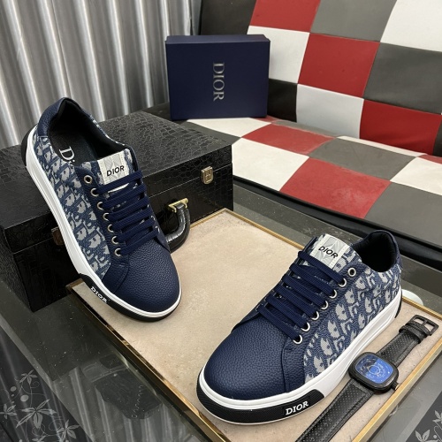 Replica Christian Dior Casual Shoes For Men #1256414 $76.00 USD for Wholesale