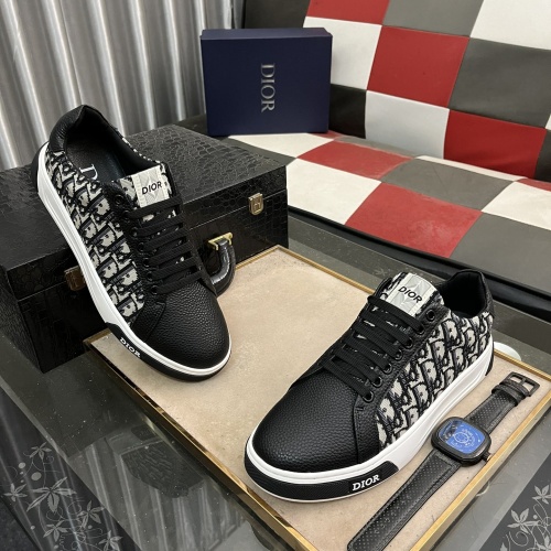 Replica Christian Dior Casual Shoes For Men #1256416 $76.00 USD for Wholesale