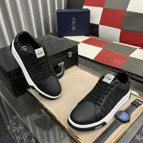 Replica Christian Dior Casual Shoes For Men #1256417 $76.00 USD for Wholesale