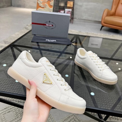 Replica Prada Casual Shoes For Men #1256441 $68.00 USD for Wholesale