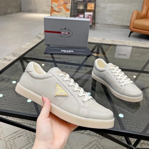 Replica Prada Casual Shoes For Men #1256443 $68.00 USD for Wholesale