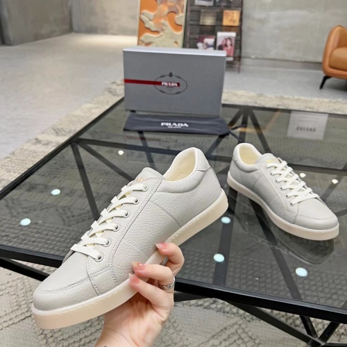 Replica Prada Casual Shoes For Men #1256443 $68.00 USD for Wholesale