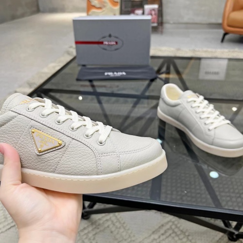 Replica Prada Casual Shoes For Men #1256443 $68.00 USD for Wholesale