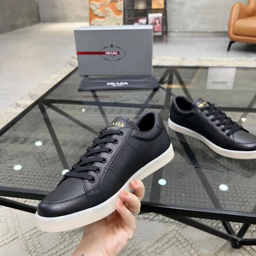 Replica Prada Casual Shoes For Men #1256444 $68.00 USD for Wholesale