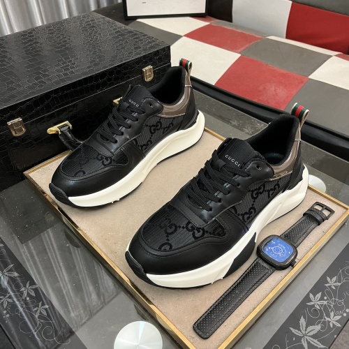 Replica Gucci Casual Shoes For Men #1256449 $82.00 USD for Wholesale