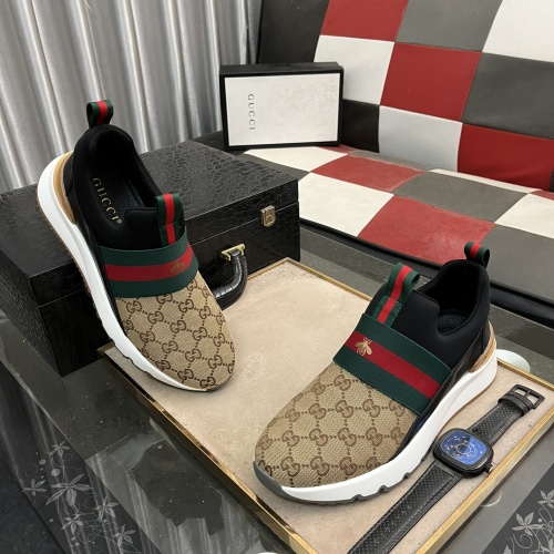 Replica Gucci Casual Shoes For Men #1256460 $80.00 USD for Wholesale