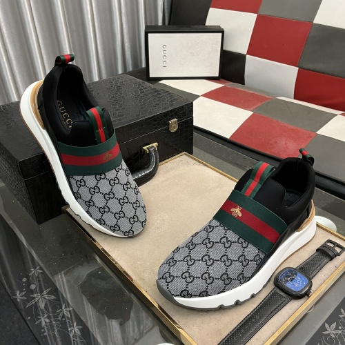 Replica Gucci Casual Shoes For Men #1256463 $80.00 USD for Wholesale