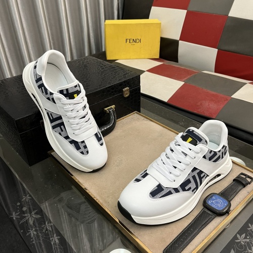 Replica Fendi Casual Shoes For Men #1256488 $76.00 USD for Wholesale