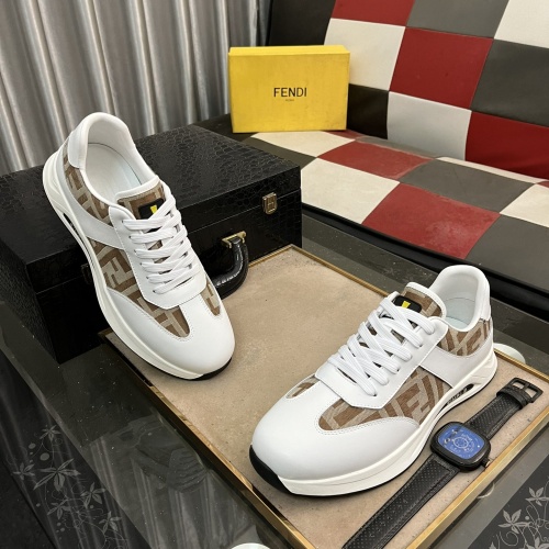 Replica Fendi Casual Shoes For Men #1256489 $76.00 USD for Wholesale